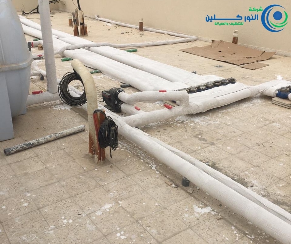 شركة عزل مواسير المياه بالمبرز