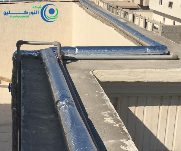 عزل مواسير المياه براس تنورة